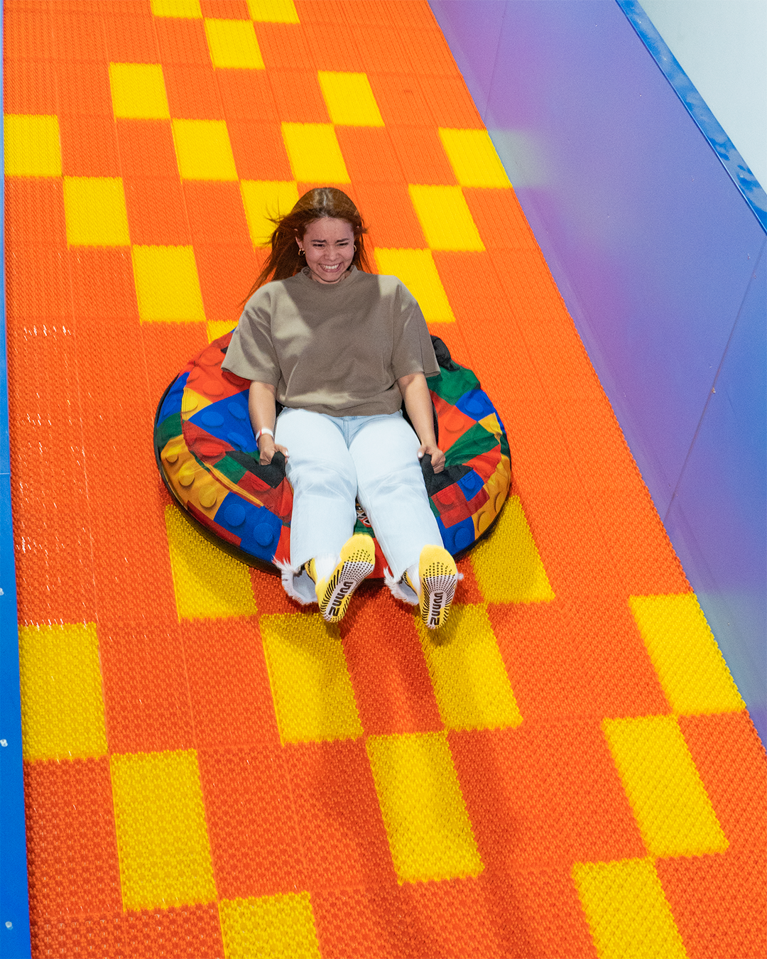 modern industrial design indoor cafe area with comfortable seating and warm aesthetic lighting